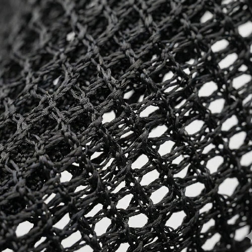 Makro-Aufnahme der Mesh-Gewebestruktur