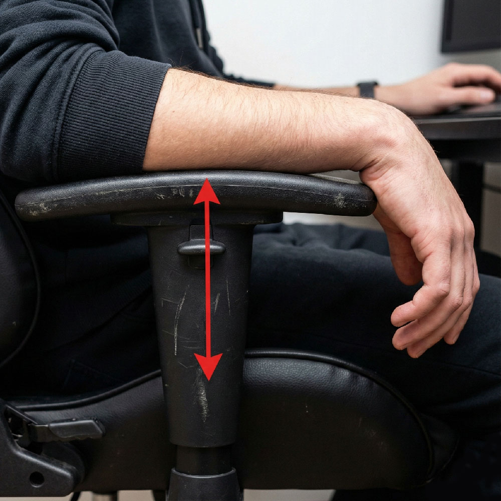 Nachteil Hartplastik Armlehne