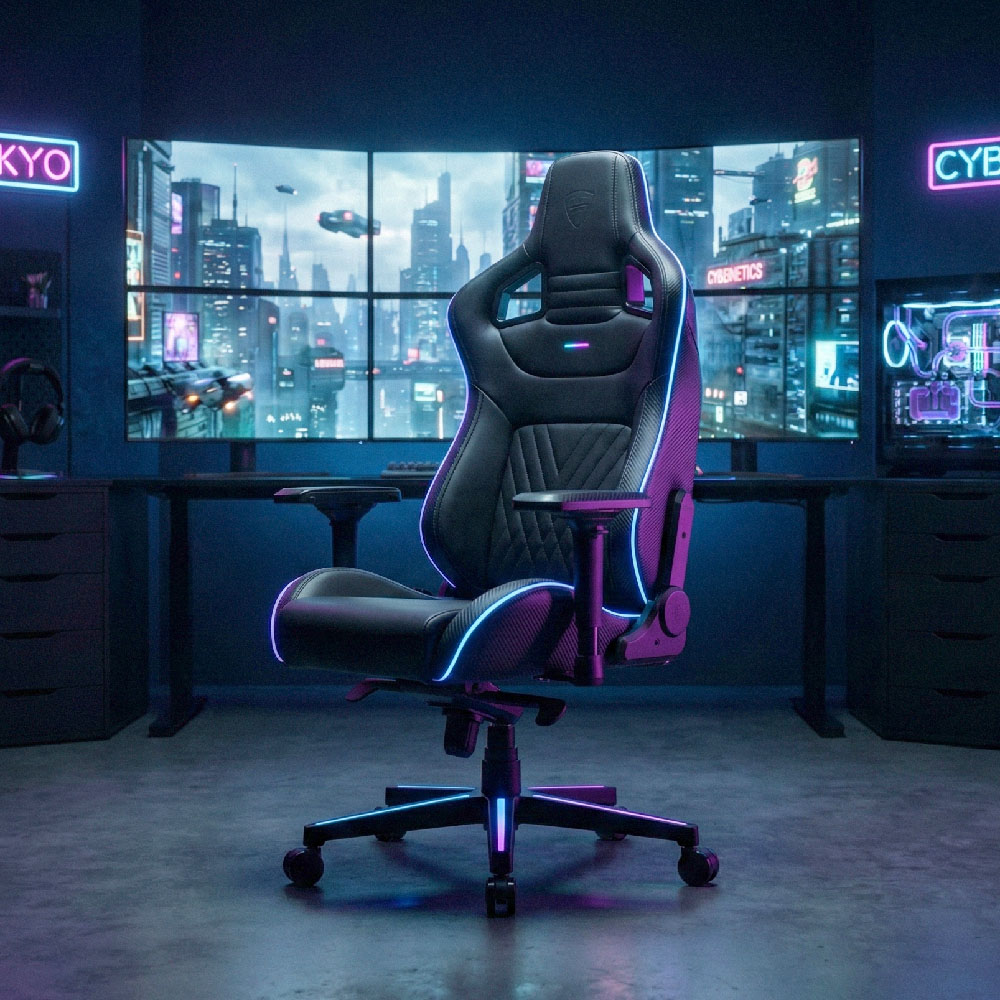 RGB Gaming Stuhl Cyberpunk